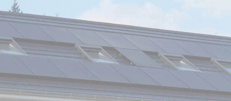 Solardach mit Logo von 1KOMMA5°