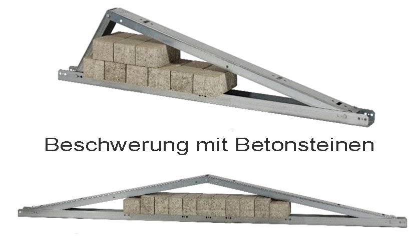 Beschwerung Photovoltaik Mit Betonsteinen.DyFAwt Z