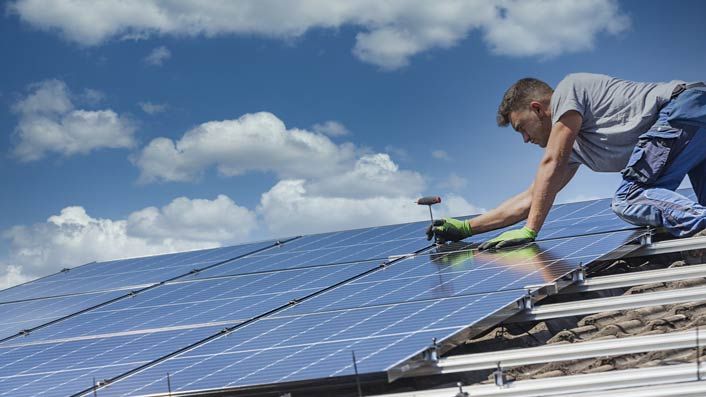 Mittelklemmen PV Modul Festziehen.COuTGMRM