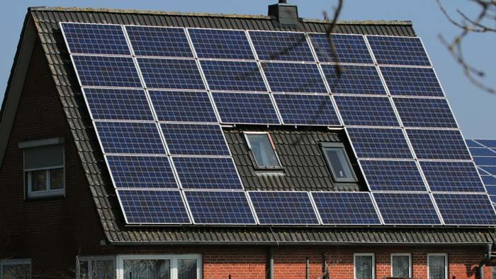PV Anlage Zur Erzeugung Von Solarstrom.BtV Dd5i