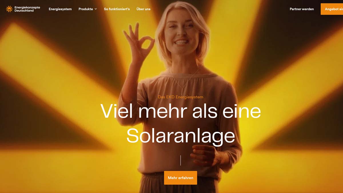 Energiekonzepte Deutschland Website