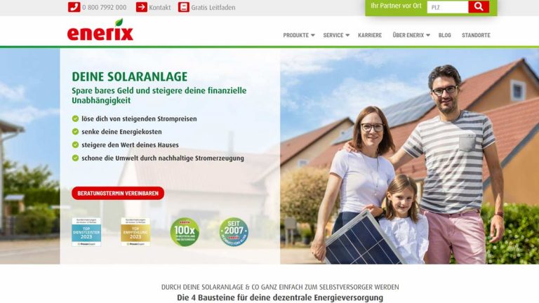Enerix im Test: Erfahrungen, Bewertungen & Preise [2025]